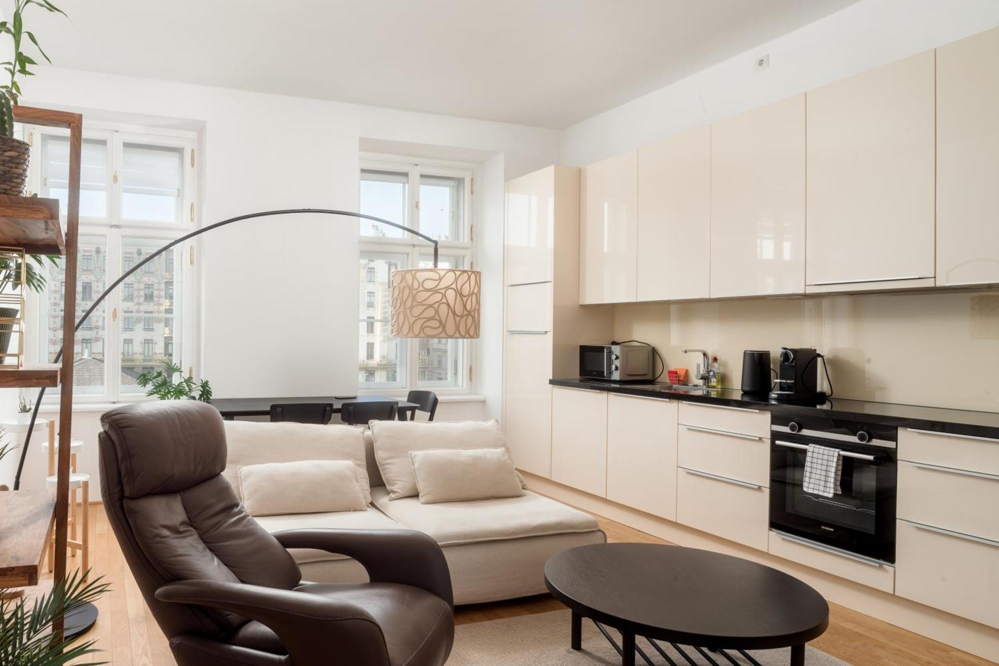 Stylish Designer Apartment At The Center Of Vienna Naschmarkt エクステリア 写真