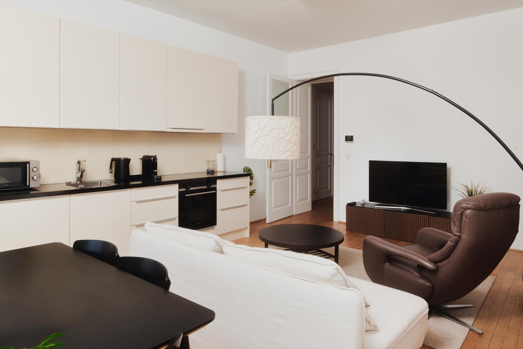 Stylish Designer Apartment At The Center Of Vienna Naschmarkt エクステリア 写真